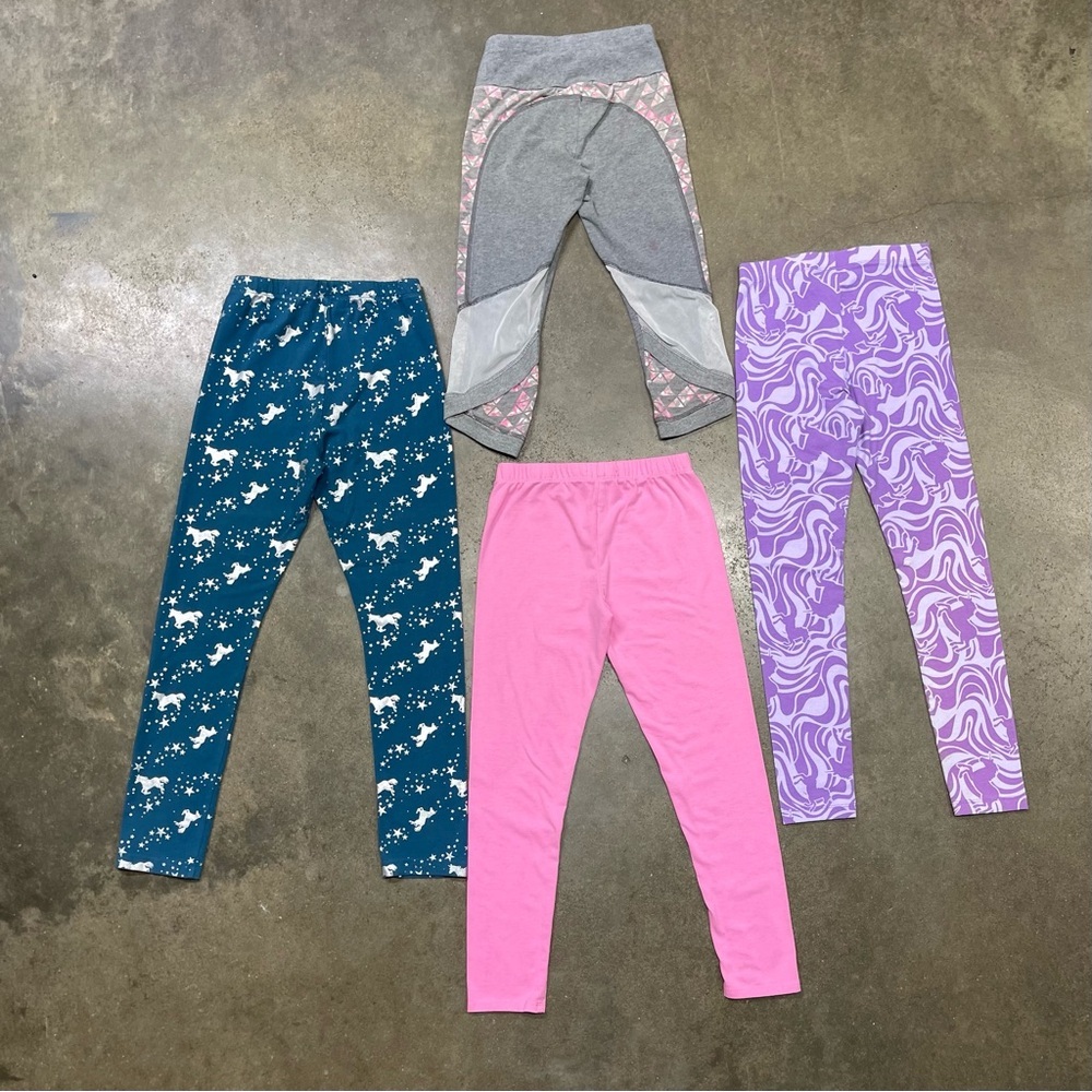 Girls Clothing Lot Justice Wonder Nation Betsy Johnson Leggings Tops - Picture 6 of 7